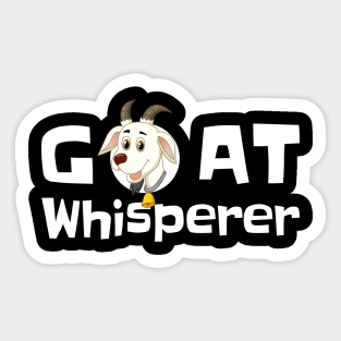 Goat Whisperer Sticker